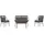 venture home Zakynthos Gartenlounge Sofa-Set braun