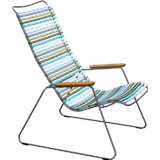 HOUE CLICK Relaxsessel Lounge chair Bambusarmlehnen Stahlgestell Multi color 2
