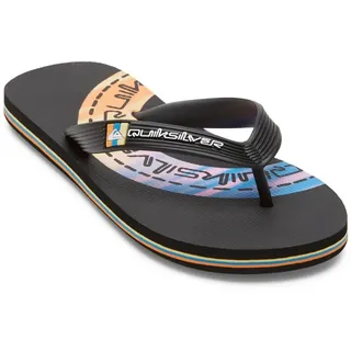 QUIKSILVER Jungen Molokai Art Ii Youth. Sandale, Black White Black, 31 EU