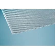 Scobalit Gutta Polycarbonat-Doppelstegplatte 350 x 105 cm 10 mm klar