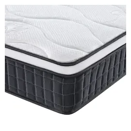 vidaXL Matratze Bonnell-Federkern Mittel 90x200 cm