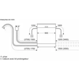 Siemens iQ100 SN61IX09TE Einbau-Geschirrspüler (vollintegrierbar, 598 mm breit)