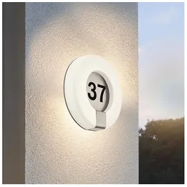 EGLO Hausnummernleuchte 98145 Silber/Weiß