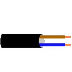 Erdkabel NYY-O2x2,5 - Meterware