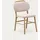 Kave Home 2er-Set Kave Home Stuhl Helda Stoff Beige