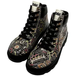 Winterboots DOGO "Damen Adriana farbig Vegan Damen Boots / female", Damen, Gr. 40, Normalschaft, schwarz, Lederimitat, Schuhe, Vegan
