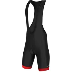 Endura Xtract II Trägerhose Schwarz Rot SCHWARZ M