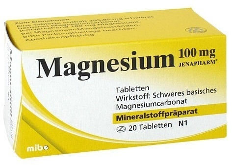 magnesium 100mg jenapharm