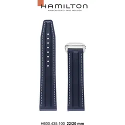 Hamilton - Other New Products Band-set Leder-schwarz-22/20 H690.435.100 - schwarz