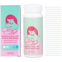 25-teilige Milkscreen-Teststreifen Zum Nachweis von Alkohol in der Muttermilch für Stillende Mütter zu Hause