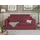 Home Affaire 3-Sitzer HOME AFFAIRE "ALISSAS BIS mit vielen Kissen, Biesen an den Kissen", rot, B:196cm H:95cm T:108cm, 92% Polyester, 8% Nylon, Sofas, Hussen-Optik, kleine Taschen an der Seite zum Verstauen