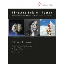 HAHNEMÜHLE Photo Paper Fine Art Baryta Satin A3 300g 25 Blatt