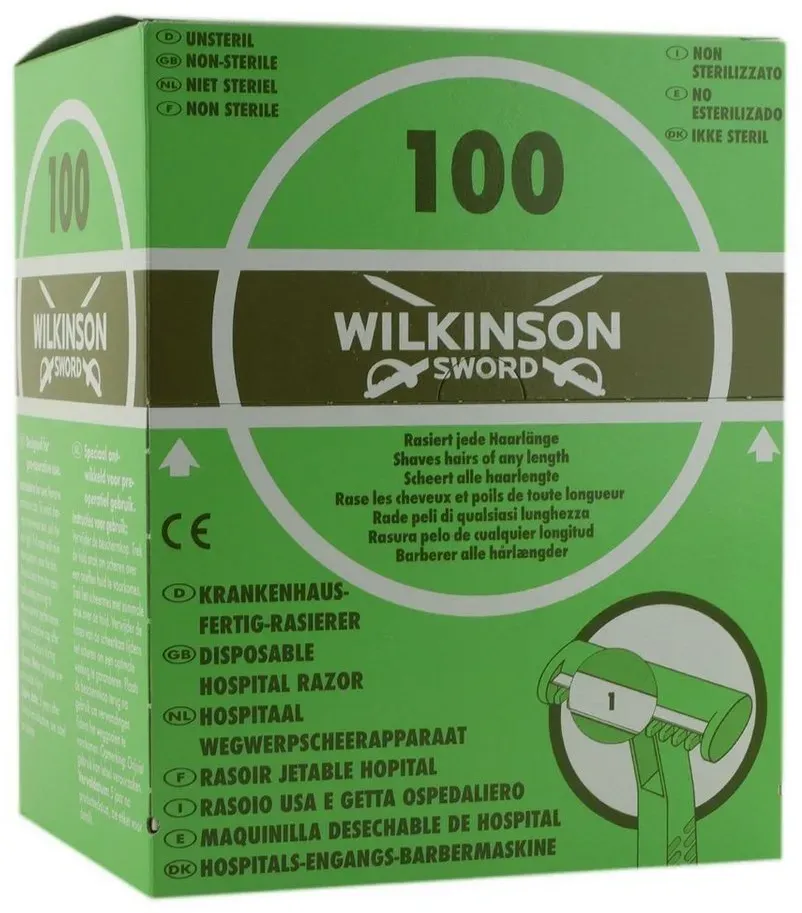 Wilkinson Nassrasierer 100 Sword Einwegrasierer