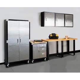 Primaster Metallschrank 183 x 90 x 46 cm bis 250 kg