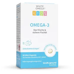 Omega 3 für Kinder - Fischölkapseln - WHITE OMEGA Kids 90 Stück / 1 Monat