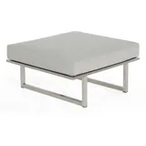 SonnenPartner - Lounge-hocker Lotus Edelstahl Loungehocker Sitzhocker