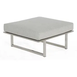 SonnenPartner - Lounge-hocker Lotus Edelstahl Loungehocker Sitzhocker