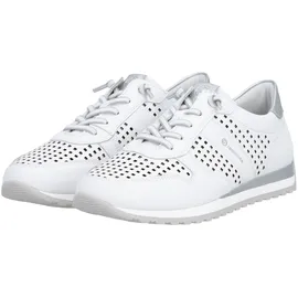 remonte Sneaker Damen Weite M Weiß/Silber 39