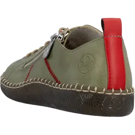 Rieker Sneaker Damen Weit Grün 40
