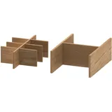 Duravit Einrichtungssystem Set 422x321x120mm, natur Oa solid, f WTU