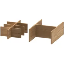 Duravit Einrichtungssystem Set 422x321x120mm, natur Oa solid, f WTU