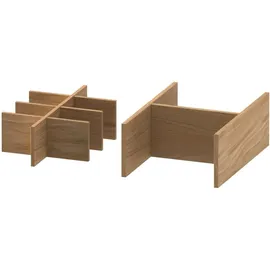 Duravit Einrichtungssystem Set 422x321x120mm, natur Oa solid, f WTU
