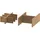 Duravit Einrichtungssystem Set 422x321x120mm, natur Oa solid, f WTU