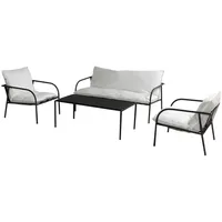 Hartman Jeremy Lounge Set inkl. Kissen mit Loungetisch