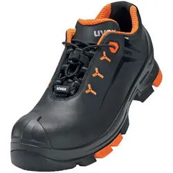 UVEX Arbeitsschutz 65022, Unisex, Erwachsener, Sicherheitsschuhe, Orange, Schwar