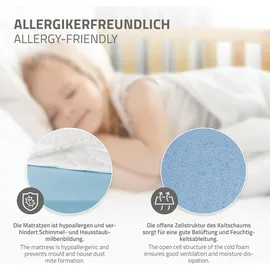 ML-Design Hausbett 90 x 200 cm Kiefer naturbelassen beige