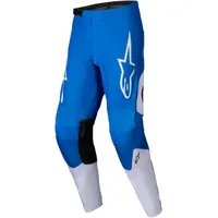 Alpinestars Fluid Haul Motocross Hose, weiss-blau, Größe 30 für
