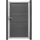 GROJA Gartentor 100 x 180 cm Anthrazit/Metall