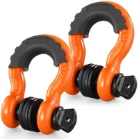 Vevor 2er-Pack 3/4 Zoll D-Ring-Schäkel mit 7/8 Zoll Schraubstift,