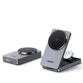 UGREEN 3in1 Magnetisches Kabelloses Ladegerät