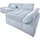 DOMO collection Ecksofa »NMoric XXL, B/T/H: 300/172/80cm, L-Form«, wahlweise mit Bettfunktion und Armlehnverstellung blau