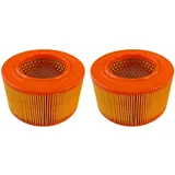 Trade-Shop Ersatzfilter Luftfilter 2x passend für Bomag BPR 60/52D-2, BPR 65/52 D-3, Zubehör für Rüttelplatte, Glattbandwalze, Vibrationswalze, Stampfer, Höhe: 8,6 cm / Außendurchmesser: 14,5 cm / Innendurchmesser: 8,3 cm