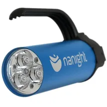Nanight - Tauchlampe Sport 2 mit Ladeanschluss - Farbe: Blau