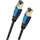 Oehlbach D1C19353 RJ45 Patchkabel CAT 8.1 2.00m Schwarz 1St.
