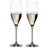 Riedel Gläserset - Champagner Vinum 2tlg. Glas Transparent