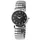 Classix 2700007-002 Herrenuhr mit Metallzugband, silber-schwarz - Silber