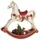 Villeroy & Boch Schaukelpferd XL Winter Collage Rot/Mehrfarbig