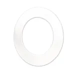 Pro-Light Sys-90 Cover Aluminium rund weiß