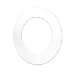 Pro-Light Sys-90 Cover Aluminium rund weiß