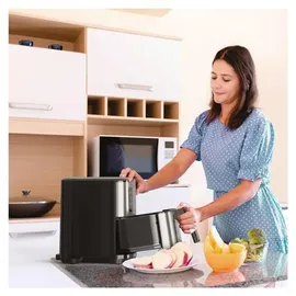 Black & Decker Heißluftfritteuse BXAF2501E schwarz