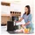 Black & Decker Heißluftfritteuse BXAF2501E schwarz
