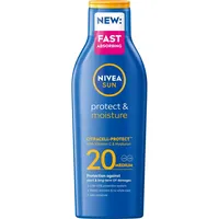 NIVEA Feuchtigkeitsspendende Sonnenlotion LSF 20 200 ml