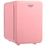 Adler AD 8084 Mini-Kühlschrank 4L – Kühl- & Heizfunktion, tragbar für Auto & Zuhause, pink
