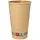 Papstar Trinkbecher Pappe 0,4 l 50 St. Braun