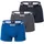 Boss Power Boxershorts 3 Einheiten Open Blue 2XL