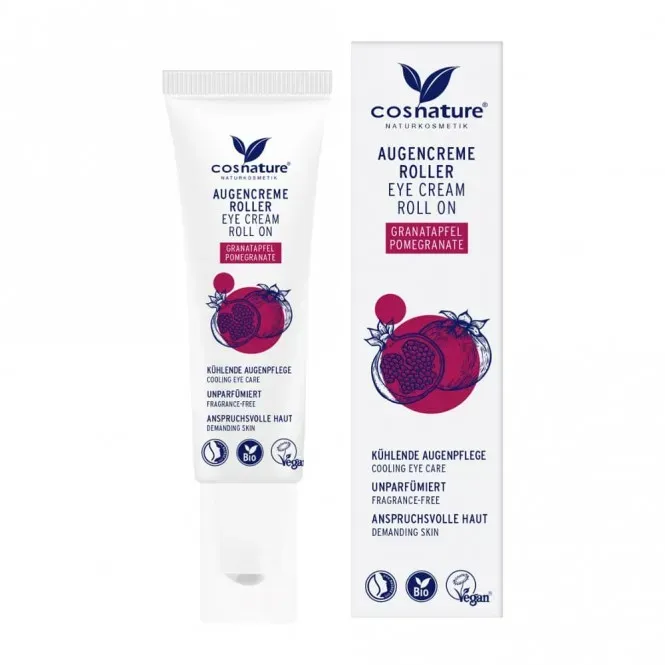 Cosnature Augencreme Roller Granatapfel